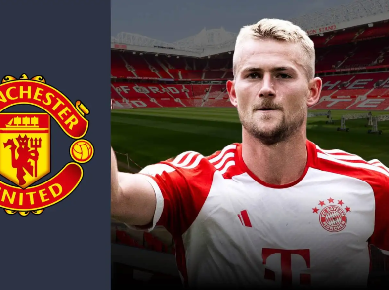 Manchester United värvar den 25-årige nederländska backen De Ligt från Bayern